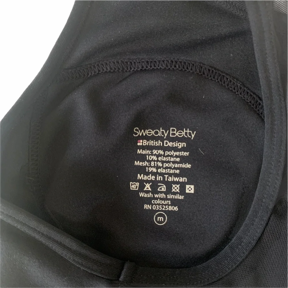 SWEATY BETTY Floral Sports Bra  size Medium